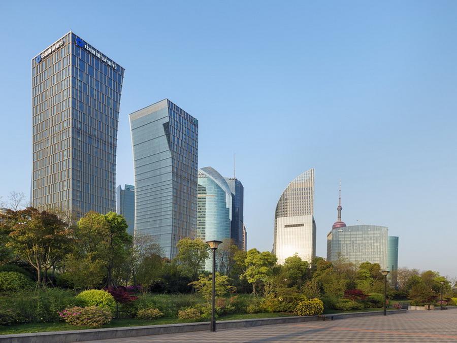 Mandarin Oriental Pudong, Shanghai Buitenkant foto