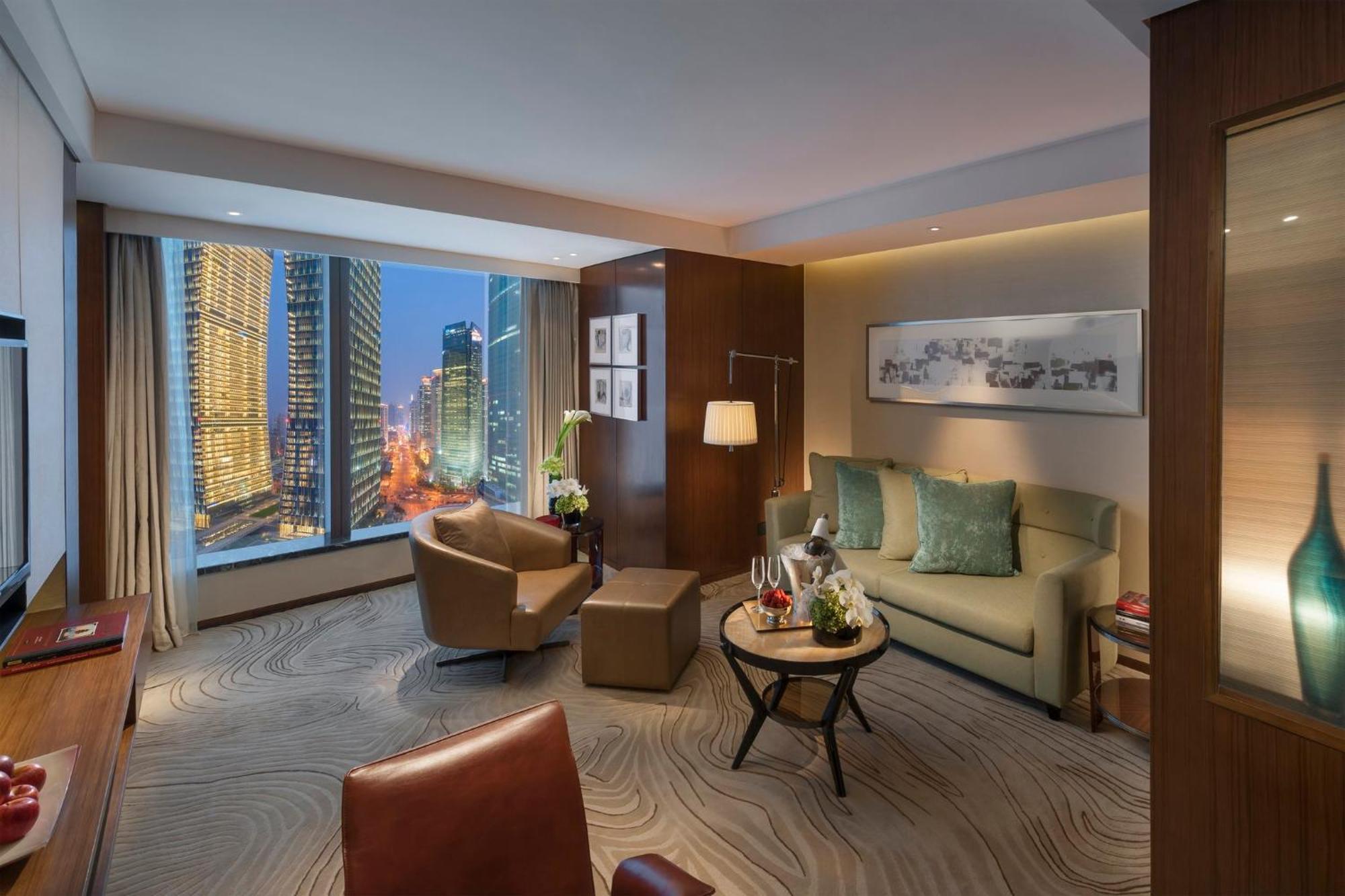 Mandarin Oriental Pudong, Shanghai Buitenkant foto