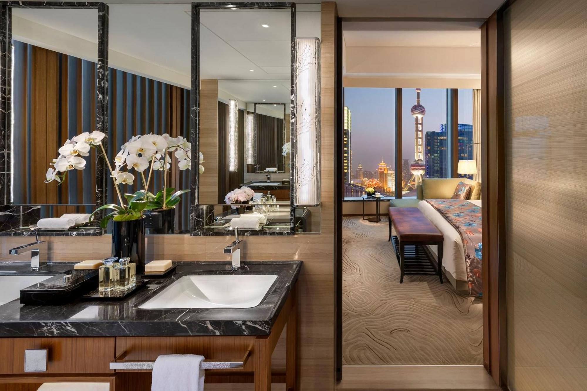 Mandarin Oriental Pudong, Shanghai Buitenkant foto
