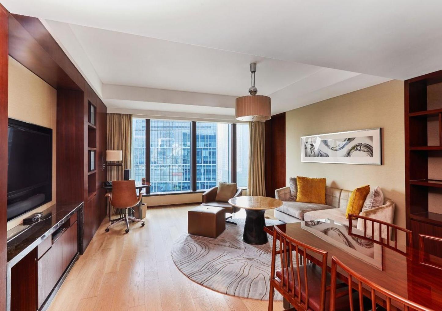 Mandarin Oriental Pudong, Shanghai Buitenkant foto