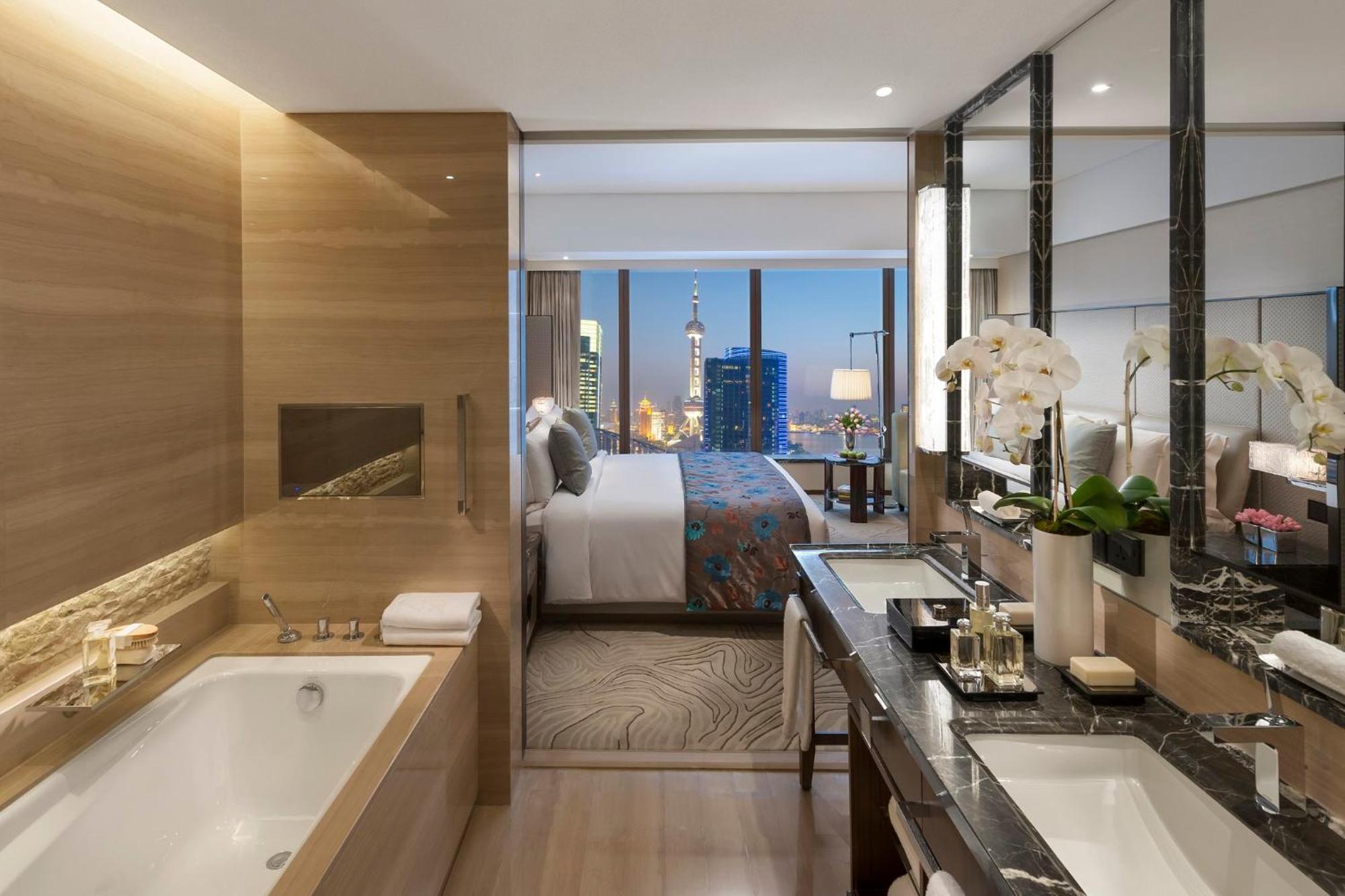 Mandarin Oriental Pudong, Shanghai Buitenkant foto